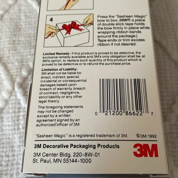 NIB 3M PULL BOWS.  2 packs.  5 Bows in each. - Picture 4 of 4